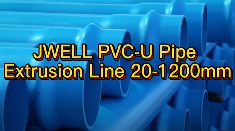 PVC-U Pipe 20-1200mm Extrusion Line