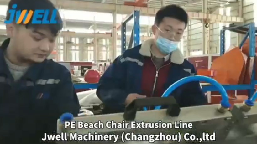 Jwell HDPE Foam Board Extrusion Line Production Process