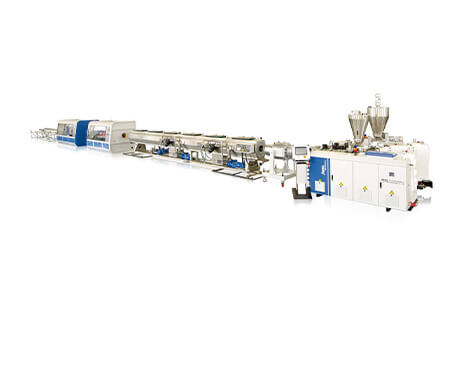 Three-Layer PVC Pipe Co-extrusion Line