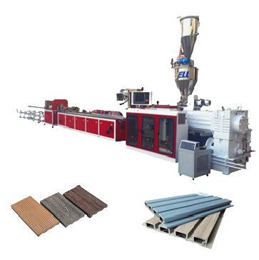 WPC Decking & PVC Wall Panel Extrusion Machine Lines in ALGERIA