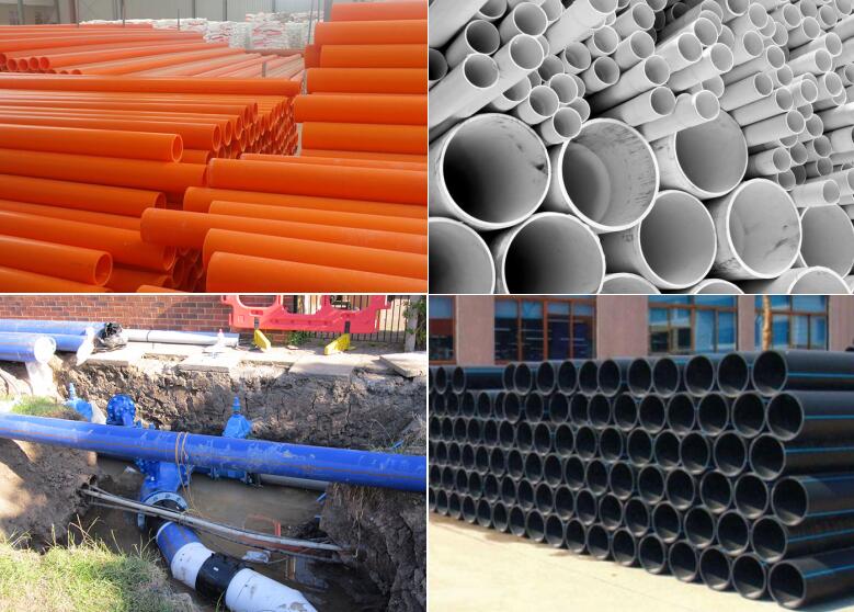 Products of PVC HDPE Pipe Extrusion Line