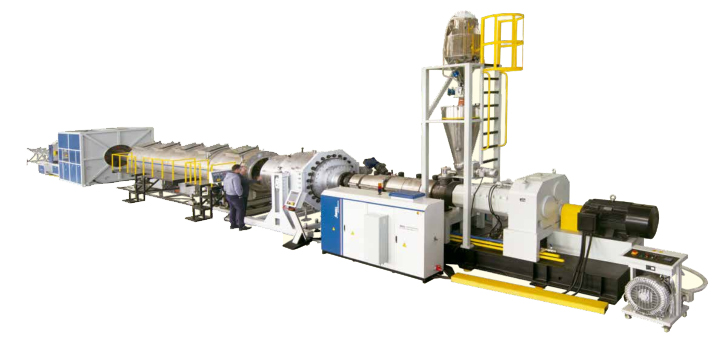 PVC HDPE Pipe Extrusion Line
