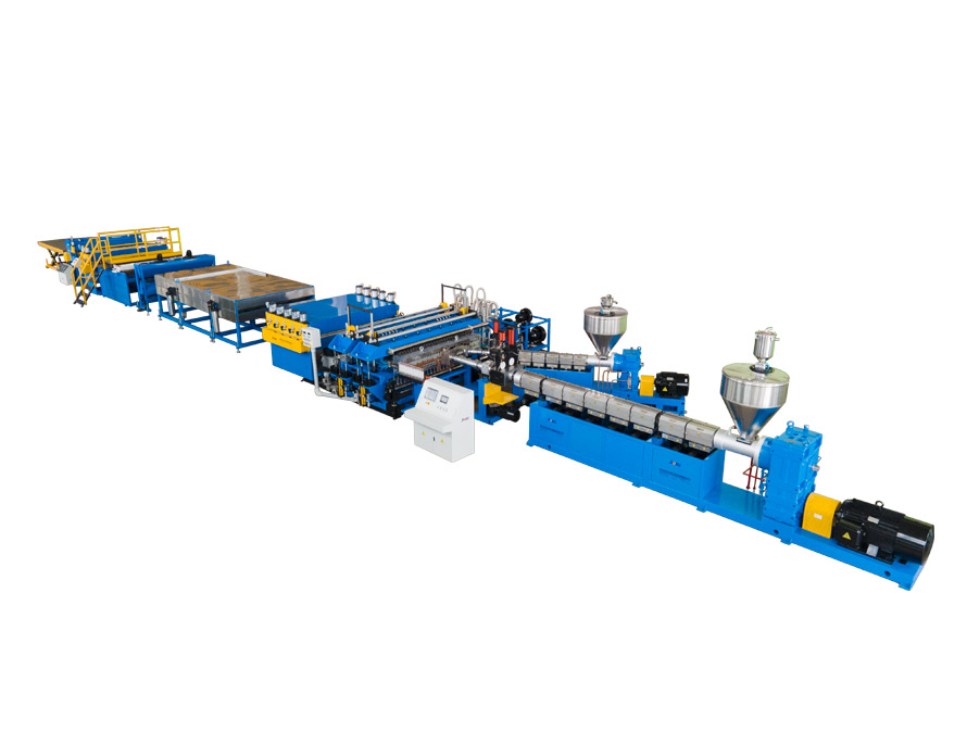 pc hollow sheet extrusion line