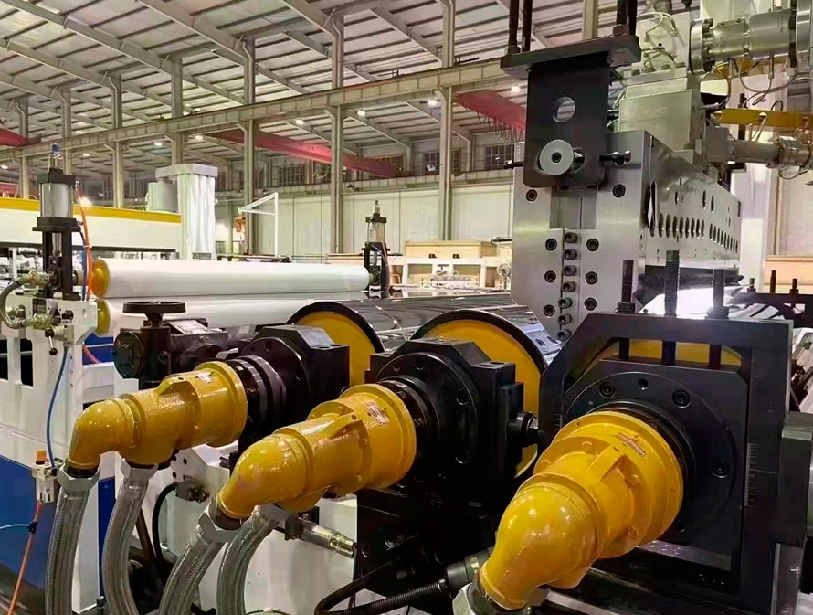 pc sheet extrusion line