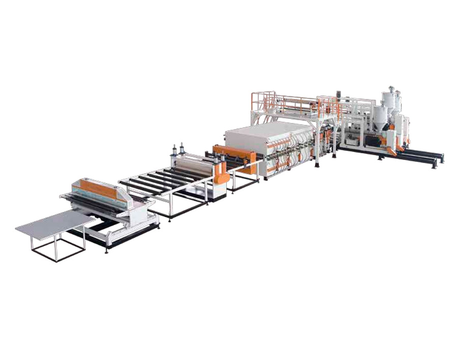 pp honeycomb board extrusion line