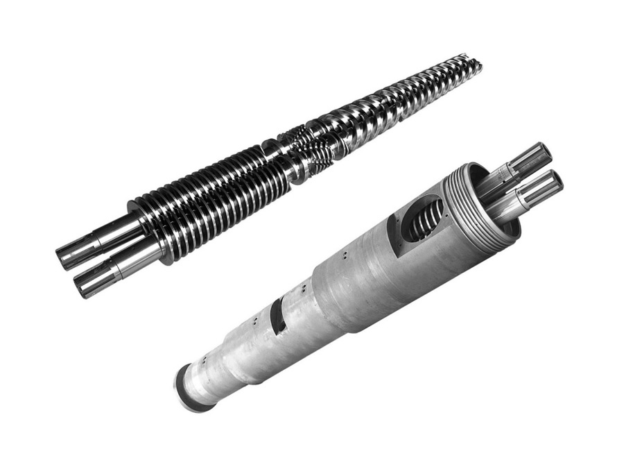 extruder screw and barrel for sale