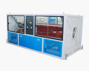 Haul Off of Three-Layer PVC Pipe Co-extrusion Line