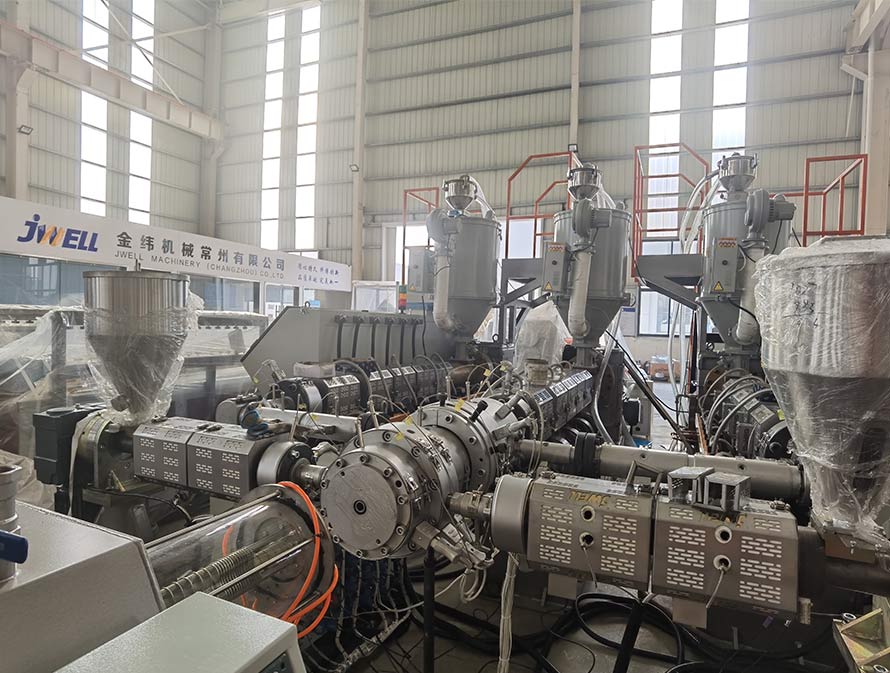 hdpe pipe production machine