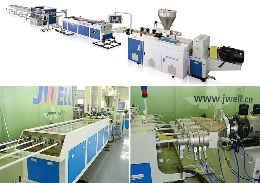 Four-cavity Pipe Extrusion Line