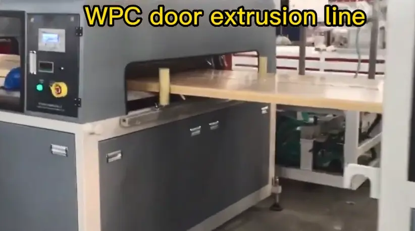 PVC WPC Door Extrusion Line