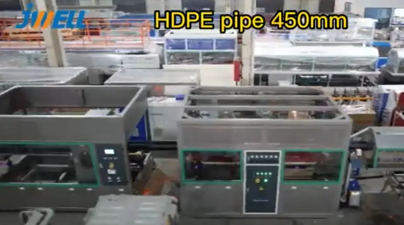 HDPE Pipe 450mm Extrusion Line